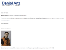 Tablet Screenshot of danielanz.com